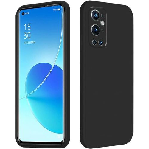 Compatible Avec Cover Oneplus 9 Coque Oneplus 9 En Silicone De Protection Pour Bords Droits Slim Antichoc Case Noire Rose Accessoires Oneplus 9 Noir