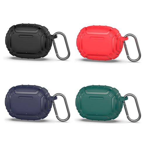 Étui pour écouteurs élastique anti-rayures, coque en TPU pratique antichoc pour écouteurs Beats-Studio Buds-Rouge