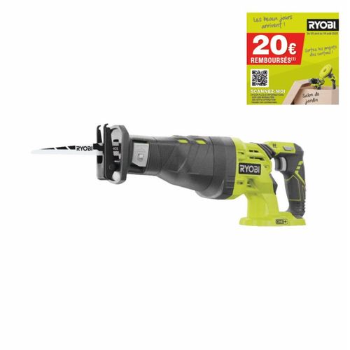 Scie sabre RYOBI 18V One+ - sans batterie ni chargeur R18RS-0