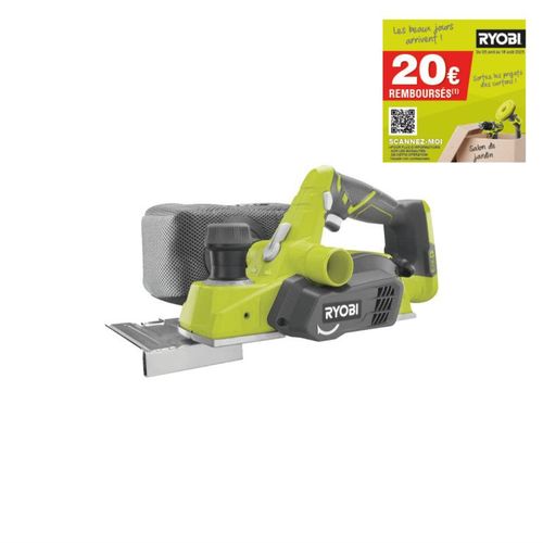 Rabot RYOBI 18V 82mm One+ sans batterie ni chargeur R18PL-0