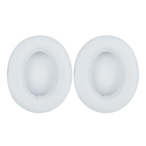 Coussinets d'oreille de remplacement pour casque, 2 pièces, résistants à l'usure, anti-rayures, respectueux de la peau, pour Studio 3/2-Gris clair