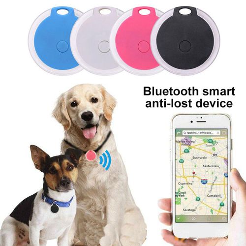 Localisateur GPS 4.0 intelligent Anti-perte, compatible Bluetooth, portefeuille pour enfants et animaux de compagnie, traqueur, alarme-Noir