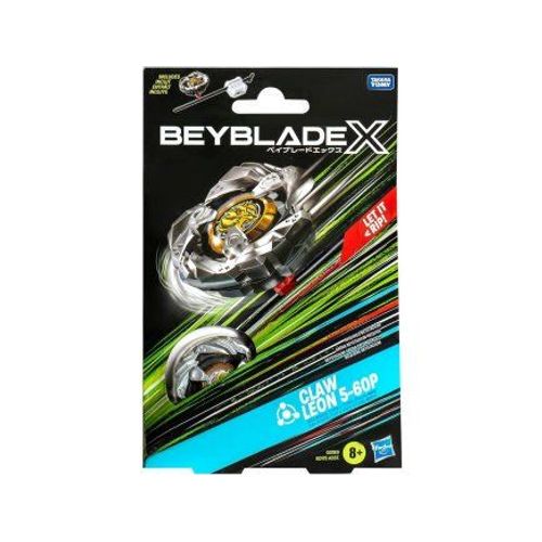 Coffret Toupie - Beyblade Claw Leon 5-60p - Set Toupie + Lanceur - Type Equilibre + 1 Carte