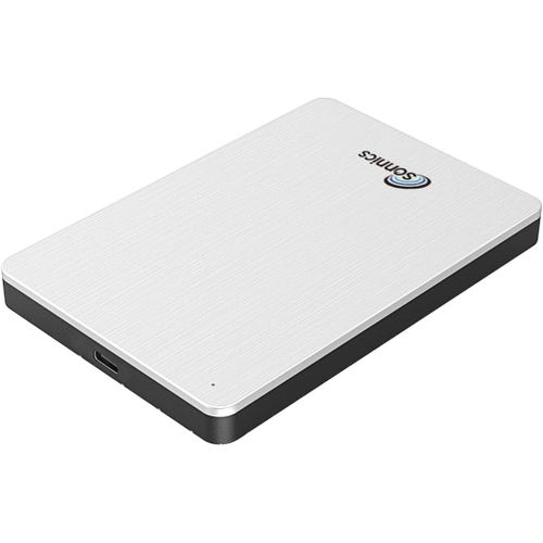 Lbgwp60 1Tb Usb 3.1 Type C Externes Portable Durs Disques Pour Fenêtres Pc,Mac,Smart Tv,Xbox One/Série X & Ps4 /Ps5,Argent