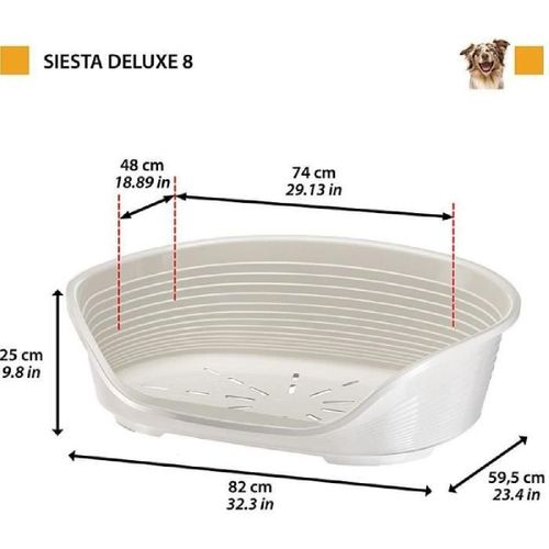 Corbeille - Ferplast - Siesta Deluxe 8 - Vert