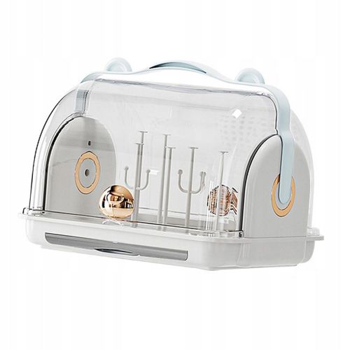 Égouttoir À Biberons Pour Bébé, Moderne, Facile À Nettoyer, Gris