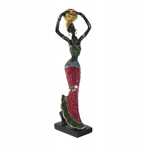 Figurines en résine de style ethnique Décoration de chambre créative Or comme décrit