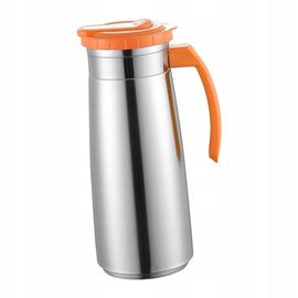 Pichet À Eau En Acier Inoxydable Avec Poignée, Réutilisable, Orange