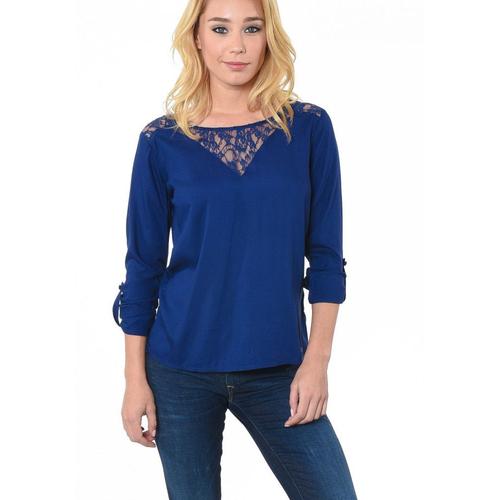 Kaporal Tunique / Top Femme Alban Marine Bleu Foncé