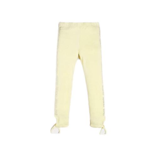 Guess Legging Fille Imprimé Logo J92b01 Jaune