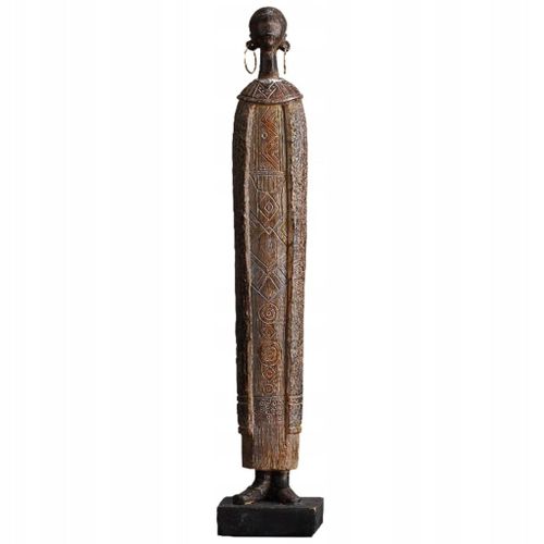 Statue ethnique africaine, sculpture, figurines en résine, poupées, décoration de style D