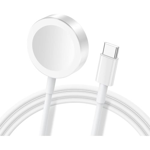 Iwatch Chargeur Sans Fil Certifié Mfi Usb C Magnétique Chargeur Rapide Câble,Watch Sans Fil Station De Charge Rapide,Pour Iwatch Series Se/10/9/8/7/6/5/4/3/2/1/Ultra 2/Ultra 1(1m