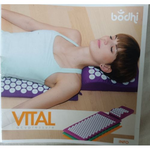 Tapis D'Acupression Pour Bien-Être Et Détente. Marque Vital.