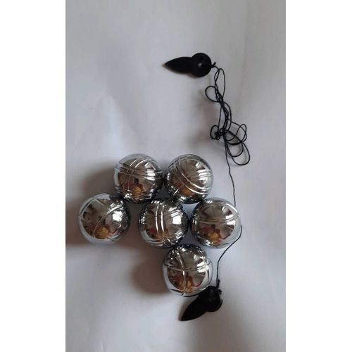 6 Mini Boules De Pétanque