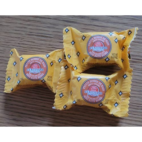 L'Occitane Petite Bombe De Bain Karité Curcuma 