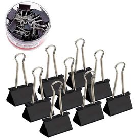 Pinces En Métal Pour Papier Petits Trombones De Bouledogue Agrafe Multifonctionnelle Pour Papier Billets Etiquette Sac Bouti