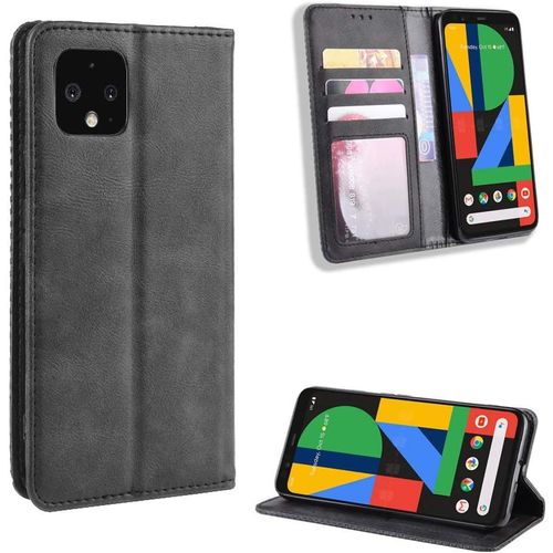 Coque Pour Google Pixel 4,Étui De Protection Coque Pour Google Pixel 4 G020i G020m G020n Coque Housse Etui Cover Funda Black
