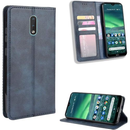 Coque Pour Nokia 2.3,Étui De Protection Coque Pour Nokia 2.3 Coque Housse Etui Cover Blue