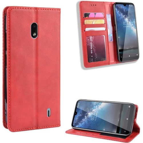 Coque Pour Nokia 2.2,Étui De Protection Coque Pour Nokia 2.2 Coque Housse Etui Cover Funda Red