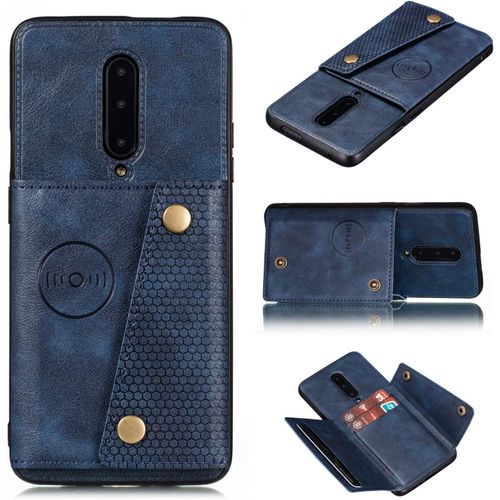 Coque Pour Oneplus 7 Pro,With Card Slot Coque Pour Oneplus 7 Pro Gm1910 Gm1911 Gm1913 Gm1915 Gm1917 Gm1920 Coque Housse Etui Cover Blue