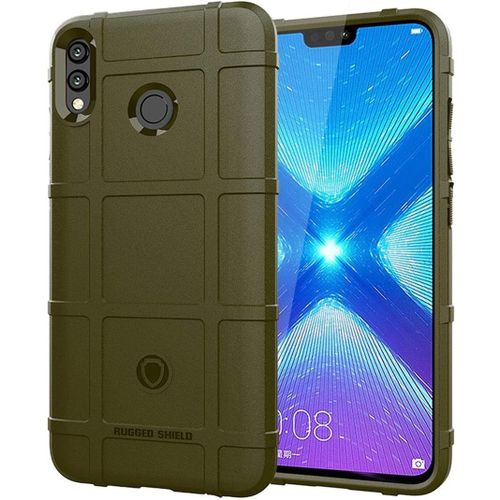 Coque En Silicone À Pleine Couverture Pour Huawei Honor 8x Couleur : Army Green