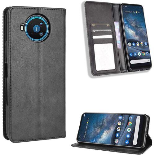 Coque Pour Nokia 8.3,Étui De Protection Coque Pour Nokia 8.3 2020 5g Coque Housse Etui Cover Black