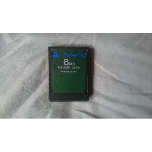 Memory Card Noir Transparente Jap Officiel Playstation 2 Scph-10020