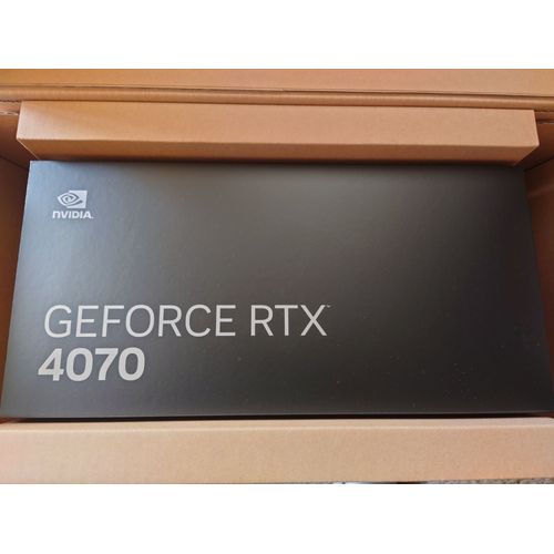 RTX 4070 FONDERS EDITION