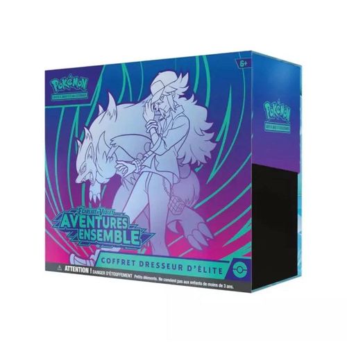 Pokemon Coffret Dresseur D'elite Etb Aventures Ensemble Ev09 Scellé Fr