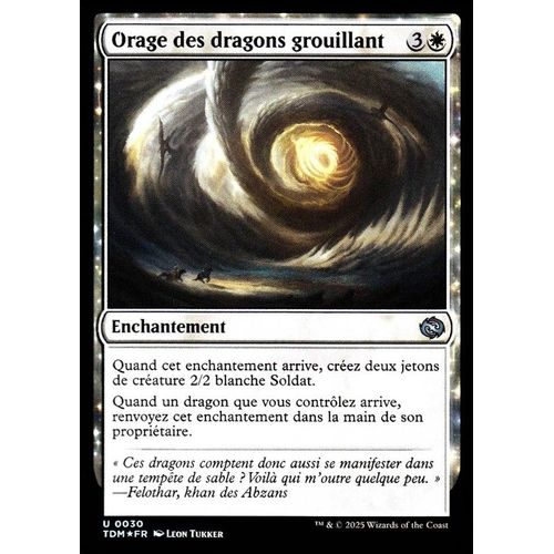 Orage Des Dragons Grouillant - Foil - Magic - Tarkir La Tempête Des Dragons - U - 30