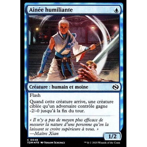 Aînée Humiliante - Foil - Magic - Tarkir La Tempête Des Dragons - C - 48