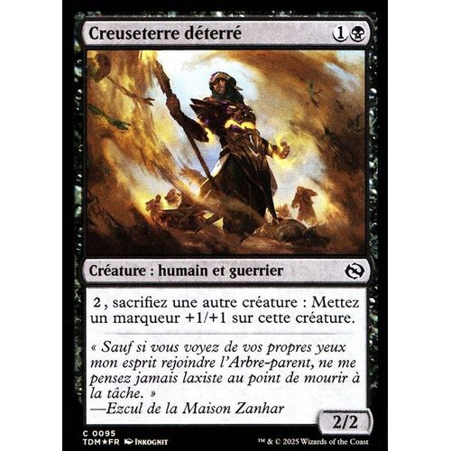 Creuseterre Déterré - Foil - Magic - Tarkir La Tempête Des Dragons - C - 95