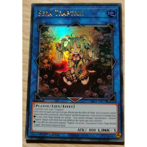 Yu Gi Oh Ra04 Fr075 Sera Traptrix Ultra Rare
