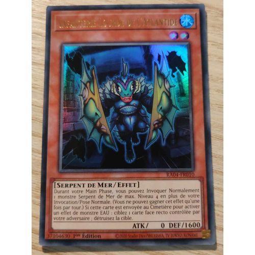 Yu Gi Oh Ra04 Fr010 Infanterie Lourde De L'Atlantide Ultra Rare