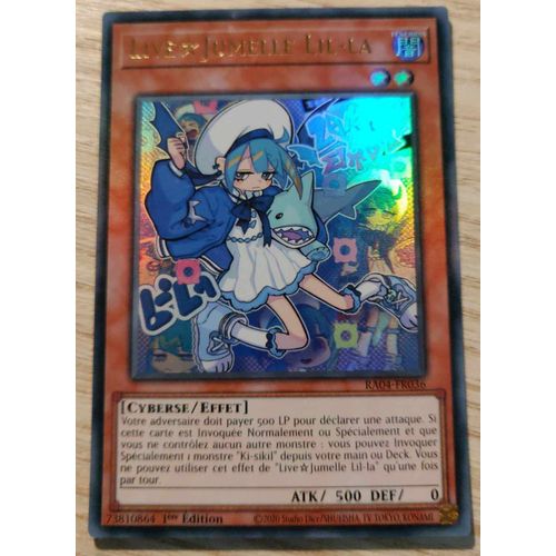 Yu Gi Oh Ra04 Fr036 Livetwin Lil-La Ultra Rare
