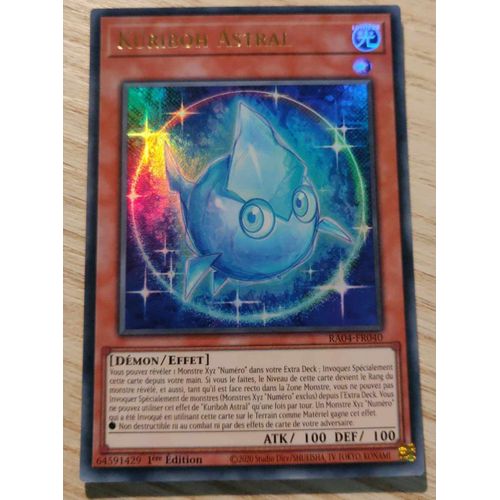 Yu Gi Oh Ra04 Fr040 Kuriboh Astral Ultra Rare