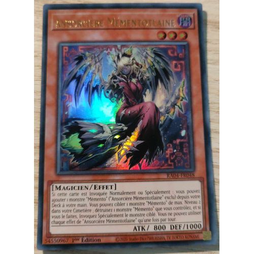 Yu Gi Oh Ra04 Fr048 Ansorcière Mémentotlaine Ultra Rare