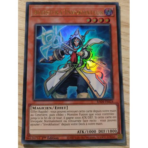 Yu Gi Oh Ra04 Fr024 Aleister L'Invokhateur Ultra Rare