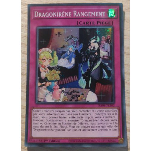 Yu Gi Oh Ra04 Fr102 Dragonirène Rangement Super Rare
