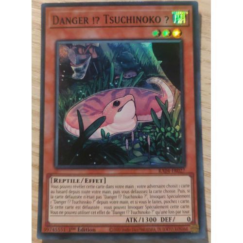 Yu Gi Oh Ra04 Fr027 Danger Tsuchinoko Super Rare