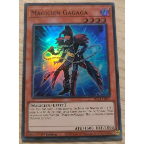 Yu Gi Oh Ra04 Fr007 Magicien Gagaga Super Rare