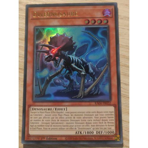 Yu Gi Oh Ra04 Fr022 Divernosaure Ultra Rare