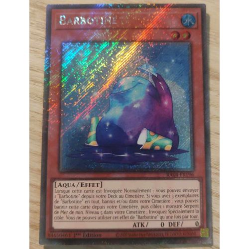Yu Gi Oh Ra04 Fr196 Barbotine Platinum Rare