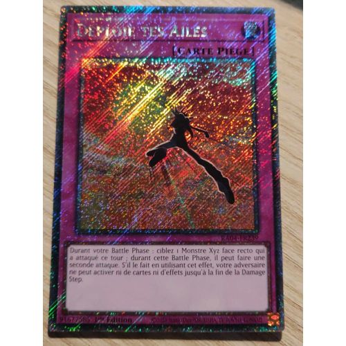 Yu Gi Oh Ra04 Fr239 Deploie Tes Ailes Platinum Rare