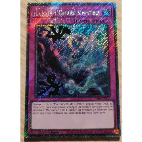 Yu Gi Oh Ra04 Fr232 Jeux De L'Ombre Sinistres Platinum Rare