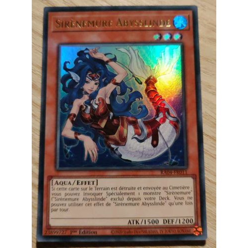 Yu Gi Oh Ra04 Fr011 Sirenemure Abysslinde Ultra Rare