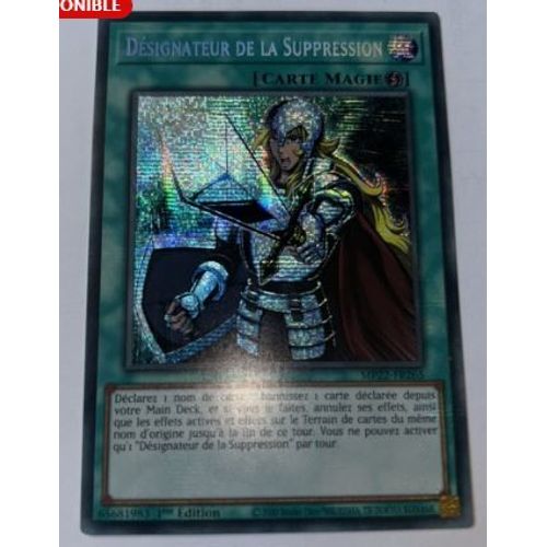 Yu Gi Oh Mp22 Fr265 Designateur De La Suppression Secret Rare