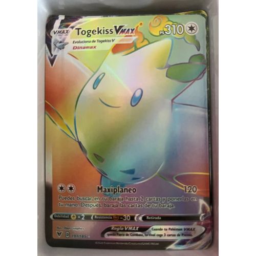 Carte Pokémon Togekiss Vmax 191/185