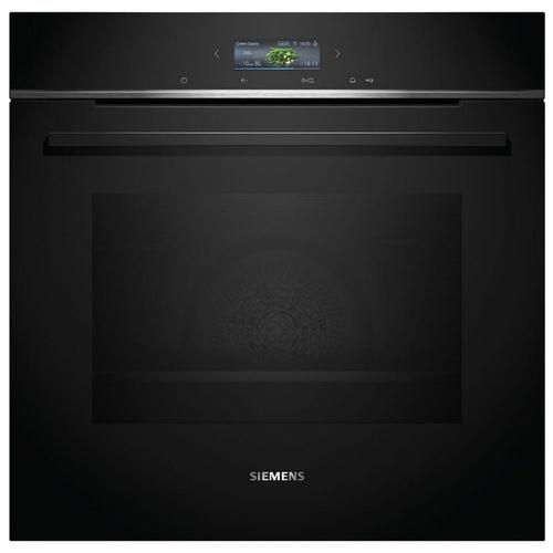 Siemens - Four intégrable multifonction 71l 60cm pyrolyse noir HB772G1B1