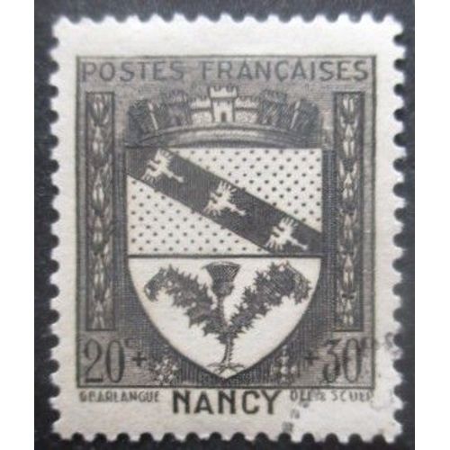 France N°526 Armoirie De Nancy Oblitéré